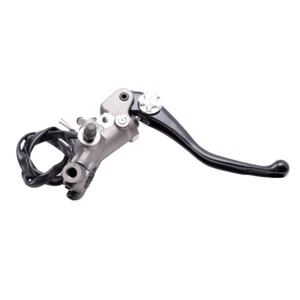 Pompa freno anteriore radiale Brembo titanio PR 18x18 con puntello nera regolabi - Imagen 1 de 1