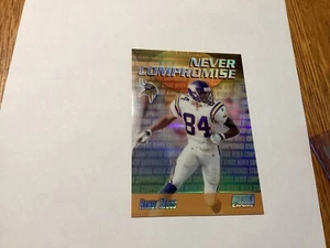 1999 Topps Stadium Club Refractor Never Compromise #NC21 Randy Moss - Picture 1 of 6