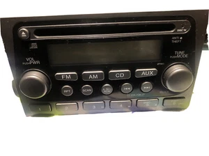 HONDA ELEMENT FACTORY OEM AM FM RADIO / CD PLAYER - UNTESTED NEEDS CODE - AS-IS - Picture 1 of 2