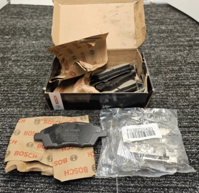 Pastillas de freno Bosch BC1592 QuietCast para Nissan Micra Versa Note 2012-2019 Foto 1 de 4