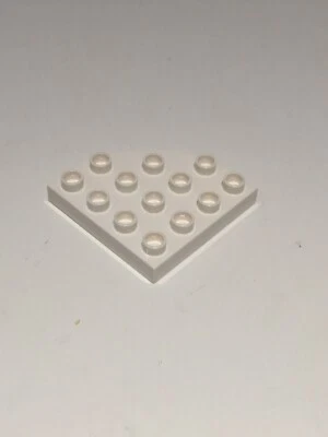 Lego Duplo Baseplate Quarter Round (1) White - Image 1 of 2