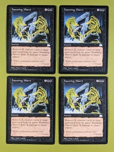 Haunting Misery x4 Weatherlight 4x Playset Magic the Gathering MTG - Picture 1 of 1