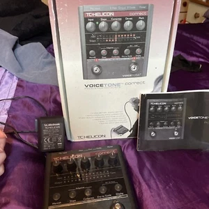 TC-Helicon Voicetone Correct Pedal For Vocalists - Picture 1 of 5