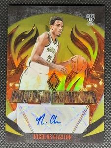 2023-24 Phoenix Baloncesto Nicolas Claxton Inferno Grabados Amarillo Paralelo/35 - Imagen 1 de 3