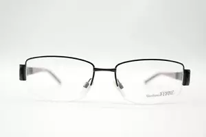 Gianfranco Ferre GF401-04 Black Red half Rim Glasses Frames New - Picture 1 of 6