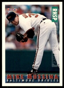 1995 Topps Bazooka Mike Mussina Baltimore Orioles #10