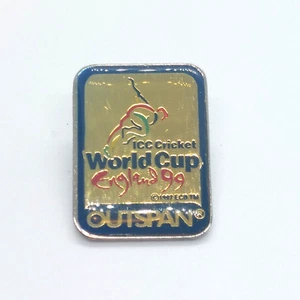 ICC Cricket World Cup England 99 Outspan Pin Lapel Enamel Collectible - Picture 1 of 3