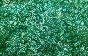 HOFFMAN BALI BATIK - DITSY #52319-178-LEAF- BY THE YARD - Picture 1 of 2