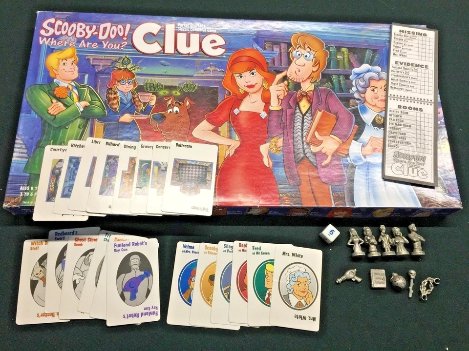 1999 Scooby Doo Clue -Replacement Parts/Pieces- Your Choice!! - Image 1 of 1