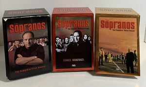 The Sopranos - The Complete Seasons 1 -3. (VHS, 1999, 5-Tape Set, 15 Tapes Total - Imagen 1 de 5