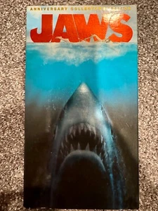 Jaws (VHS, 2-Tape Set, Anniversary Collectors Edition), Horror, Shark, Thriller - Picture 1 of 5