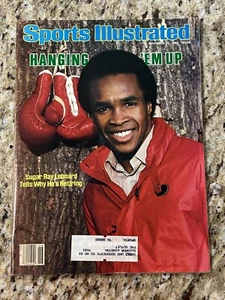 Sports Illustrated Magazine 15.11.1982 Sugar Ray Leonard Hanging Em' Up - Bild 1 von 9