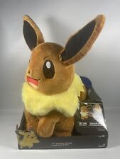 POKEMON MY FRIEND EEVEE TALKING PLUSH 10 SOUNDS AND PHRASES TOMY - NEW