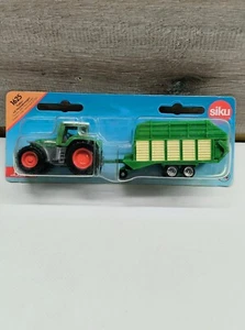 Siku Fendt Tractor & Hayloader Trailer 1/64 Scale Die-cast & Plastic Models 1625 - Picture 1 of 8