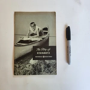 Vintage The Story of Steinmetz General Electric Booklet - Foto 1 di 4