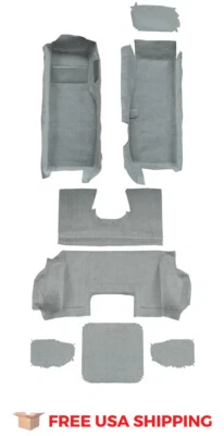 FITS 1998-2000 Chevrolet Corvette Convertible with Pad Cutpile Carpet Foto 1 de 4