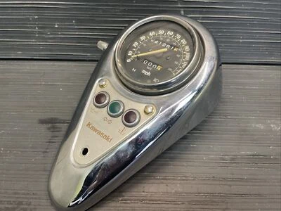 2003 Kawasaki Vulcan 800 VN800B instrument gauge cluster 41,261 Miles - Image 1 of 4