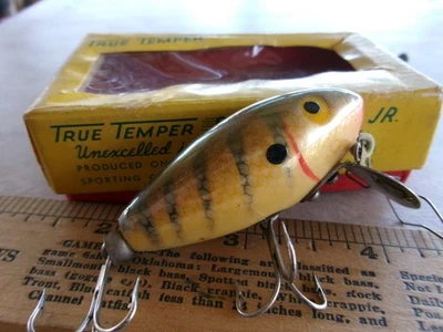 De colección True Temper Speed Jr con caja NOS Perch Foto 1 de 3