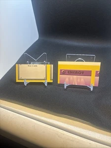 🔥 POKEMON NFC MISCUT BASE SET 1995 DOUBLE PSYCHIC ENERGY & BILL HALF CARD 🔥 - Picture 1 of 2