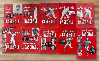 1960-69 Who's Who in Baseball Completo Años 60 Década Carrera - Sandy Koufax Maris + Foto 1 de 4