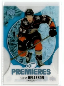 2023-24 Upper Deck Ice Premiers Drew Helleson /799 Ducks #209 - Picture 1 of 2