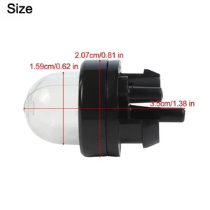 Easily Upgrade Your Lawn Equipment Carburetor Fuel Pump With For Primer Bulb - Picture 1 of 24