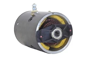 24V CCW STARTER MOTOR FITS MONARCH HYDRAULICS PUMP SINGLE POST SLOTTED SHAFT - Bild 1 von 2