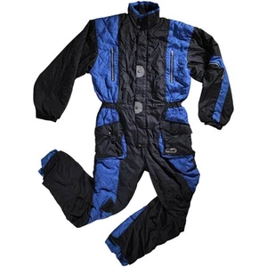 YADOU Vintage Skianzug Blau Schwarz Large Herren Ski Schneeanzug L 176/5 - Bild 1 von 14
