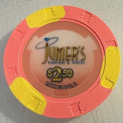 JUMPER'S CASINO $2.50 CHIP CASINO ILLINOIS ENVÍO COMBINADO Foto 1 de 3