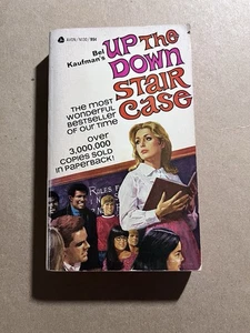 UP THE DOWN STAIRCASE by Bel Kaufman vintage 1969 Avon paperback TEACHER NOVEL - Picture 1 of 3