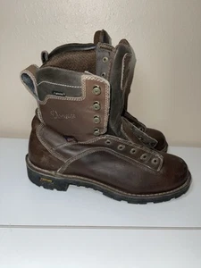 Danner Quarry USA 8in Mens Brown Leather Goretex Work Boots 17305 Sz 11 - Bild 1 von 7