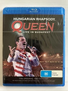Blu Ray - QUEEN LIVE IN BUDAPEST Hungarian Rhapsody (1986) - NEW & SEALED - Picture 1 of 2