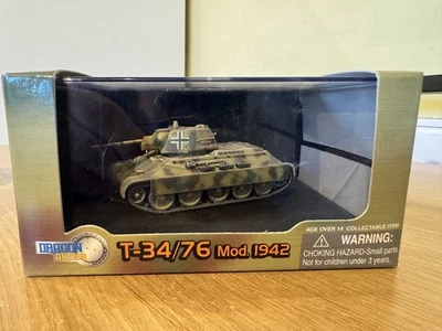 DRAGON ARMOR 60218 T-34/76 MOD. 1942 CAPTURED 2Pz. Div. Das Reich Citadel 1943 - Image 1 of 4