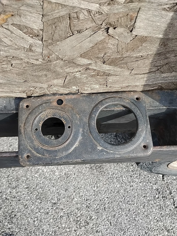 1919 - 1925 Ford Model T Dash Plate  Dash Switch Plate  - Image 1 of 4