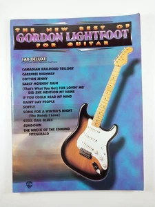 The New Best of Gordon Lightfoot for Guitar : Easy TAB Deluxe (1998, TPB) - Picture 1 of 3