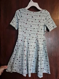 Disney Jumping Beans Girls 10 Recess Skater Dress Elbow Sleeve - Picture 1 of 3