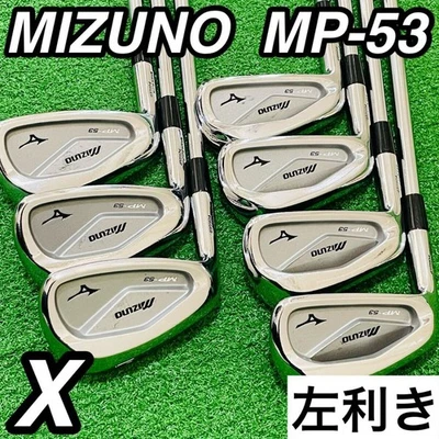 Lefty MIZUNO MP-53 Irons #4-9,Pw(7Clubs)/KBS TOUR/Flex:Extra Stiff/ Iron set - Image 1 of 4
