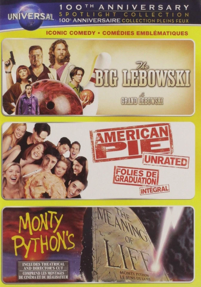 The Big Lebowski / American Pie / Monty Python's The Meaning of Life Foto 1 de 1