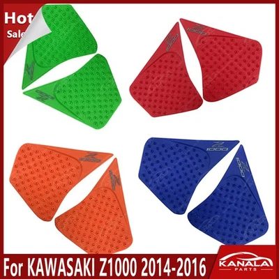 Защитные накладки на колено боковые газовые накладки для бака KAWASAKI Z1000 2014-2016 - Изображение 1 из 4
