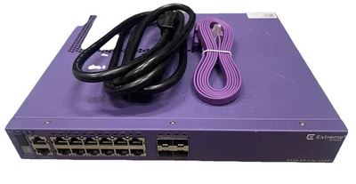 Extreme X440-G2-12P-10GE4 16531 12 Port Ethernet POE Switch - Image 1 of 4