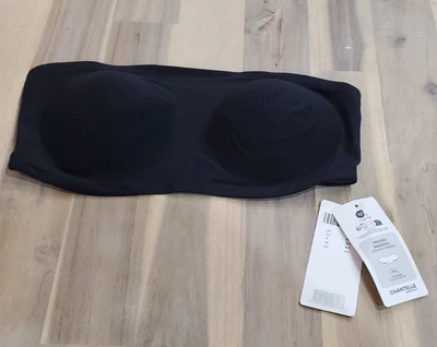 Chantelle Women's Soft Stretch Black Padded Bandeau Bra Medium/Large - Image 1 of 4