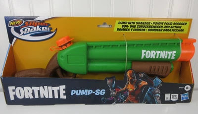 Nerf Super Soaker Fortnite Pump-Sg Water Blaster Niños Edades 6+ Verde Nuevo Foto 1 de 4