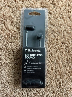 Skullcandy Jib Earbuds with Microphone - Black *Brand New* - Image 1 of 4