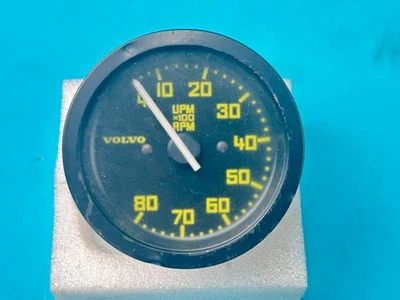 Volvo 240 260 GT RPM Lap Counter Tachometer Part # 1234629 Genuine NOS - Image 1 of 3