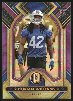 2023 Panini Gold Standard Rose Gold #137 Dorian Williams /24 - Image 1 of 2