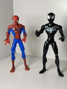 Bundle The Spectacular Spider-man and Spider-man Black Suit Hasbro 2008  - Foto 1 di 6