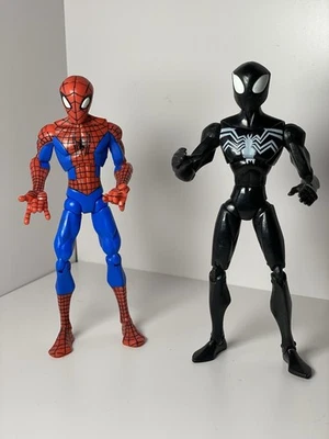 Bundle The Spectacular Spider-man and Spider-man Black Suit Hasbro 2008  - Immagine 1 di 4
