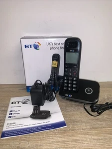 BT1100 Single Digital Cordless Phone House Phone With Original Box & Manual - Zdjęcie 1 z 19
