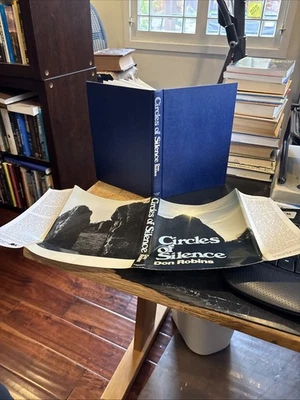 CIRCLES OF SILENCE by Don Robins 1985 hcdj 1st U.K. Ed. Illustrated - Image 1 of 4