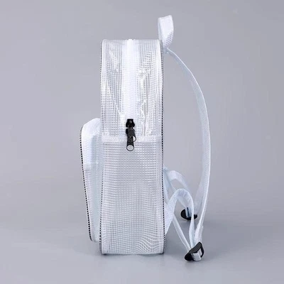 Tool Backpack Daypack Portable Multipurpose Transparent Simple Cleanroom Tool - Image 1 of 4